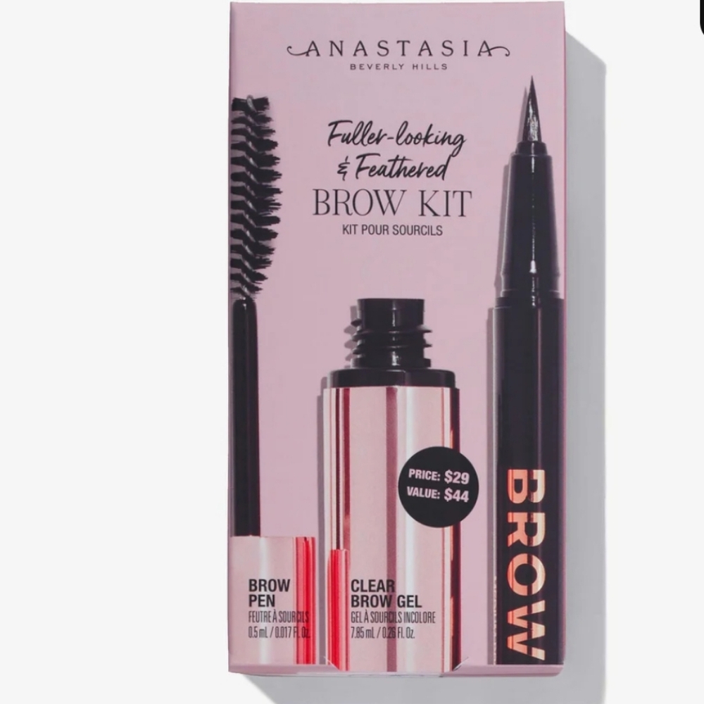 Anastasia Beverly hills fuller and feathered brow kit in taupe NIB